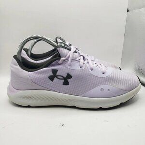 Under Armour Charged Pursuit 3 Tech Purple Violet Sneaker Women 8.5 3025430-500